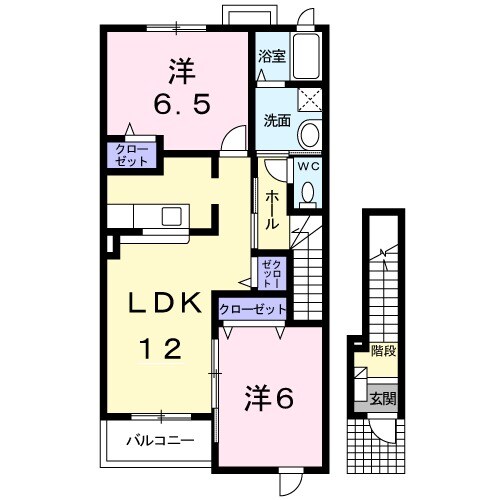 間取り2LDK