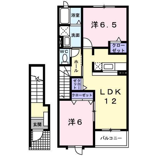 間取り2LDK