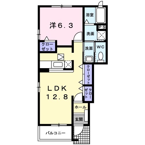 間取り1LDK