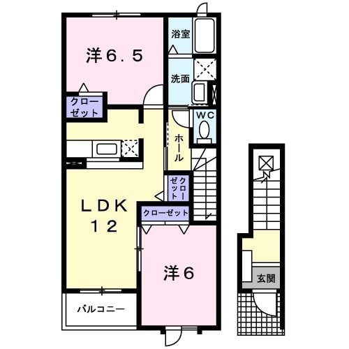 間取り2LDK