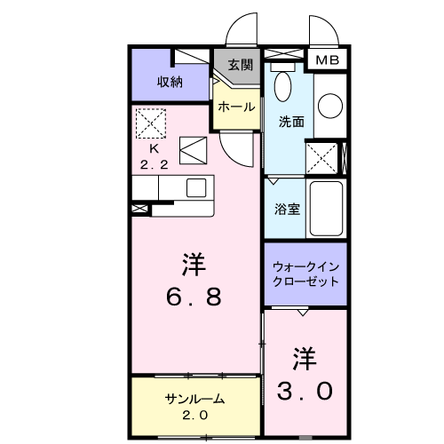 間取り1F