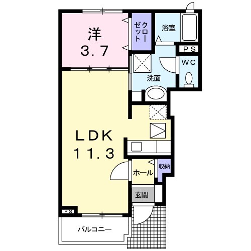 間取り1F