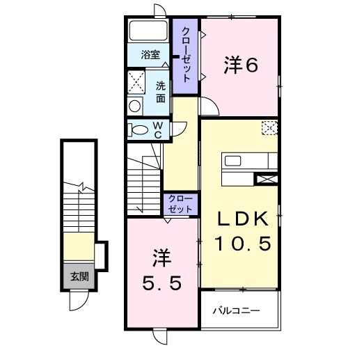 間取り2LDK
