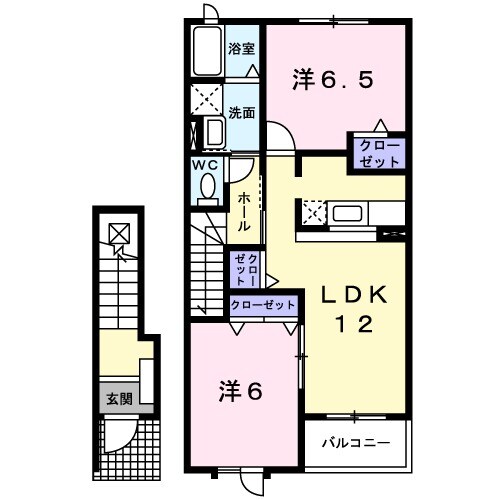 間取り2LDK