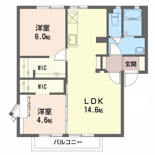 間取り 2LDK