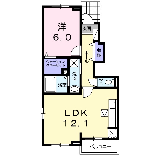 間取り1LDK