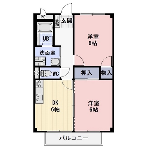 間取り(全洋室)