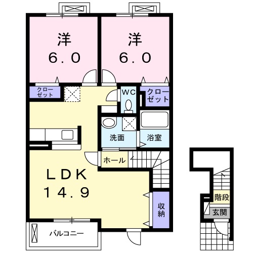 間取り2F