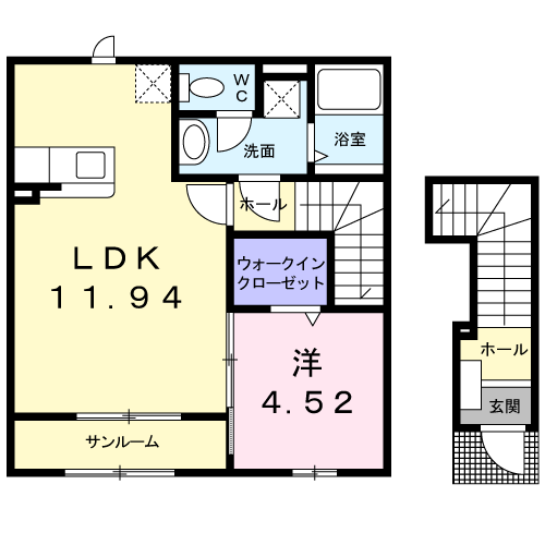 間取り1LDK