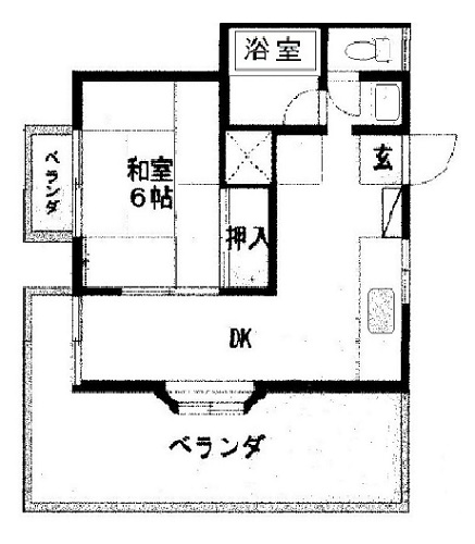 間取り1LDK