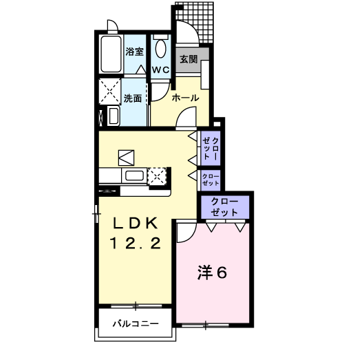 間取り1LDK