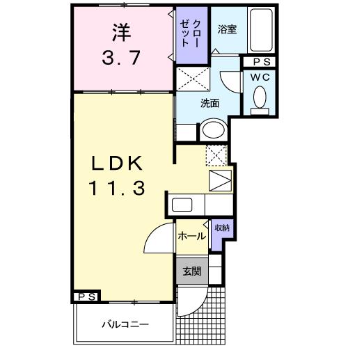 間取り1F