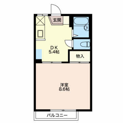 間取り1DK