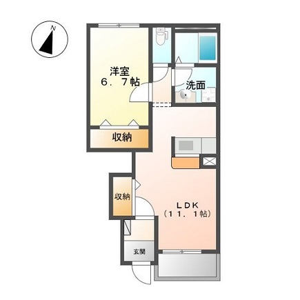 間取り1LDK