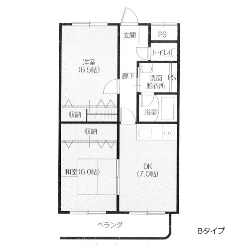 間取り　Bタイプ