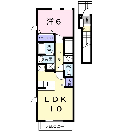 間取り1LDK